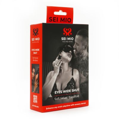 SEI MIO - Eyes Wide Shut - Soft Velvet Blindfold