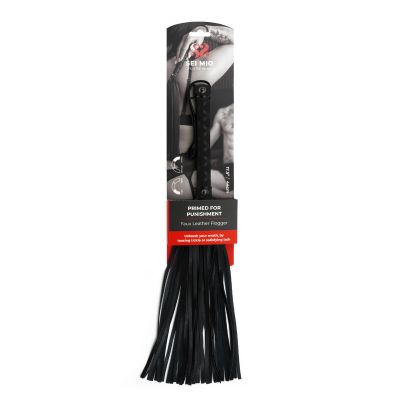 SEI MIO - Primed for Punishment - Faux Leather Flogger