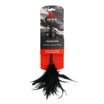 SEI MIO - Tickled Kink - Soft Mini Feather Tickler