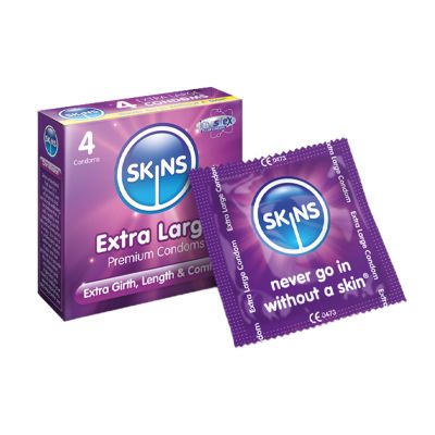 Skins Condoms Extra Large 4 Pack